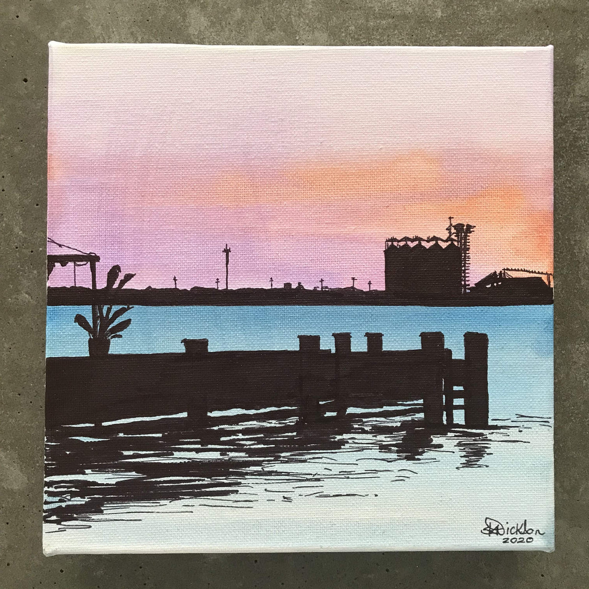 Jetty Silhouette