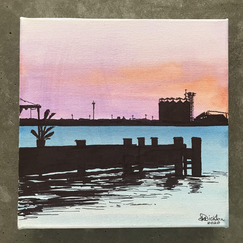 Jetty Silhouette